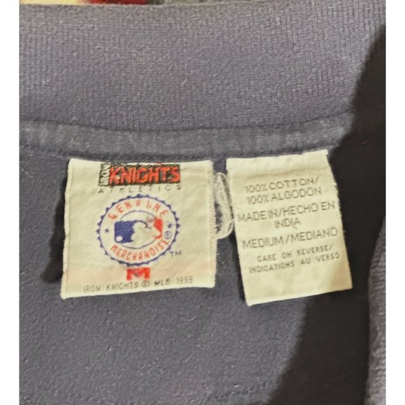 MLB Cleveland Indians Shirt Collar Button Chief Wahoo Tee Sz M Baseball Sports - Picture 3 of 10